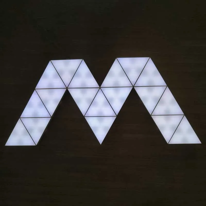 Световые панели Nanoleaf треугольные светодиодсветодиодный Настенные светильники