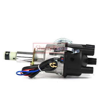 SherryBerg 4 Cylinders New Electronic Distributor Fits For Nissan Navara D21 Nomad C22 Caravan E24 Atlas F22 Z20 Z24 4 Plug 1