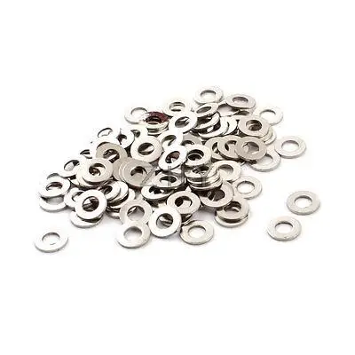 

Replacement 4mm x 8mm x 0.7mm Metal Flat Washer Fasteners 100 PCS