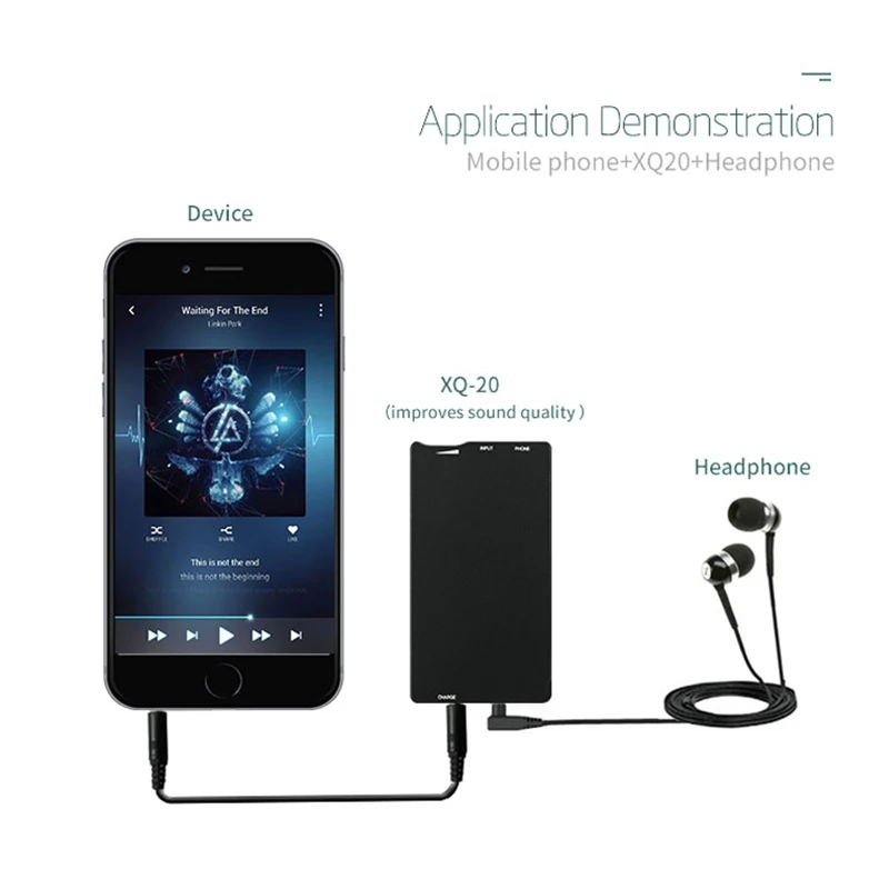 XDUOO XQ 20 High Performance Portable Headphone Amplifier Power Amplifier Improve Music Dynamics And Sound Field AMP