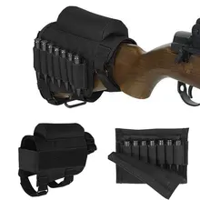 Cheek Rest Tactical Adjustable Nylon Outdoor Sports Equipment Sniper Hunting Accessories Rifle Package Bullet Holder Bag