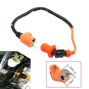 

Replacement racing high voltage Ignition coil for Scooter DIO50 ZX50 GY6 50 GY6 125 GY6 150 139QMB 152QMI 157QMJ Engine
