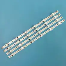 4 шт. светодиодный фонарь для телевизора LG 49 ''6916L-2862A 6916L-2863A V17 49 R1+ L1 ART3 49UJ670V-ZD 49UJ651V LC490DGG(FK)(MD