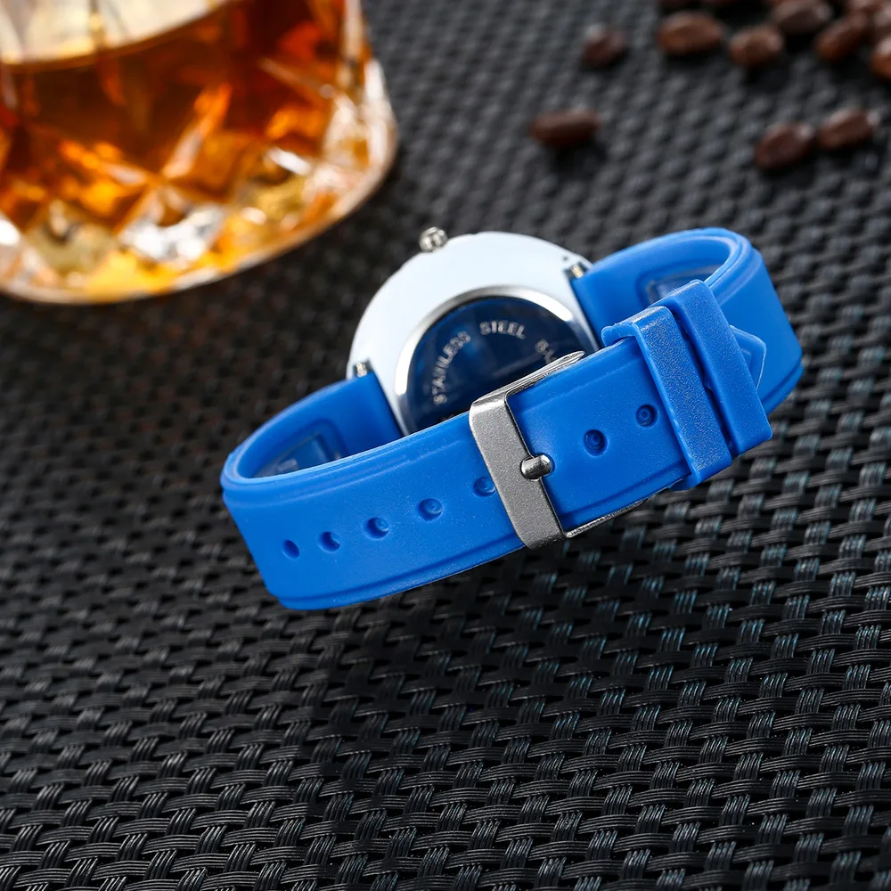 Children Fashion Watch Creative Design Football Soccer Kids Watch Silicone Student Boys Girls Clock Present Gift Montre Enfant