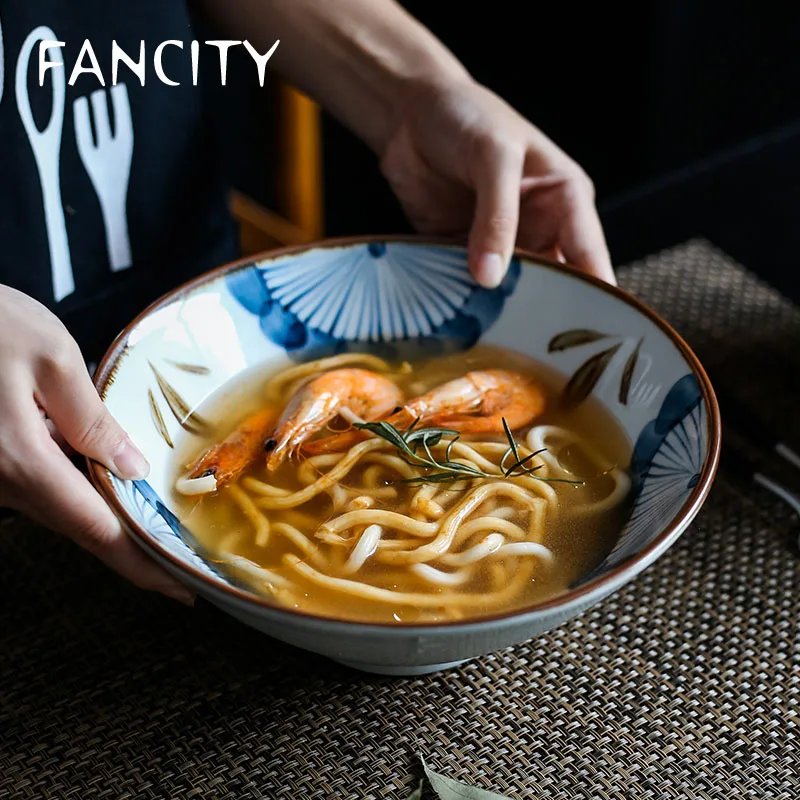 FANCITY Ramen чаша японская миска для лапши Коммерческая риса посуда большая