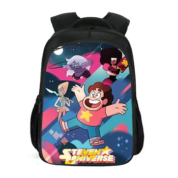 

Layer Backpack Steven Universe Pattern Kids Backpack School Bag Cartoon Anime Design Children's Backpack