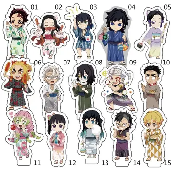 

Love Thank You Demon Slayer Kimetsu No Yaiba Hashira Giyuu Muichirou Shinob Acrylic Stand Figure Model Plate Holder Cake Topper