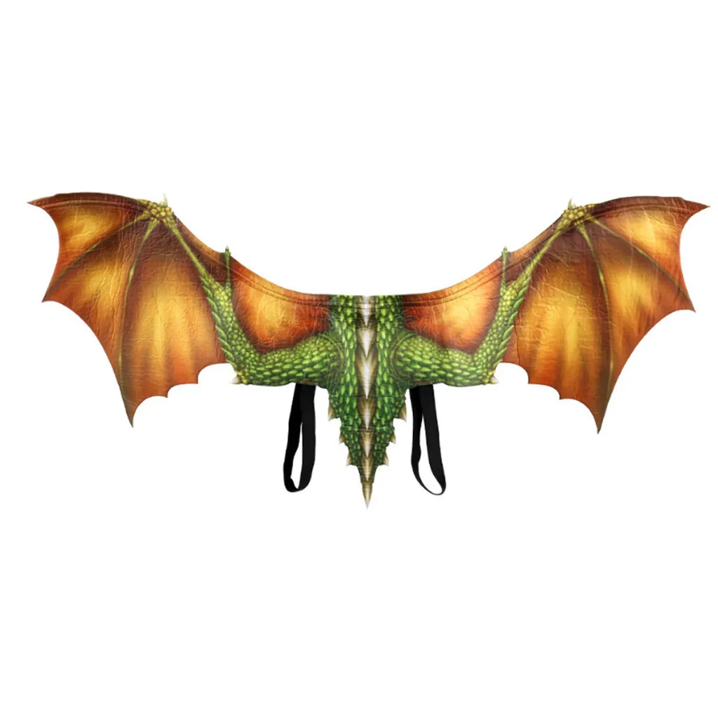 Фантазия Хэллоуин Dinosaurio крылья дракона костюм животного аксессуар крылья крутые вечерние костюмы на Хэллоуин