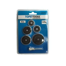 Электрическая дрель, аксессуары для электрической шлифовки, высокоскоростная стальная мини-пила 6 шт. алюминий, деревянный железный гвоздь