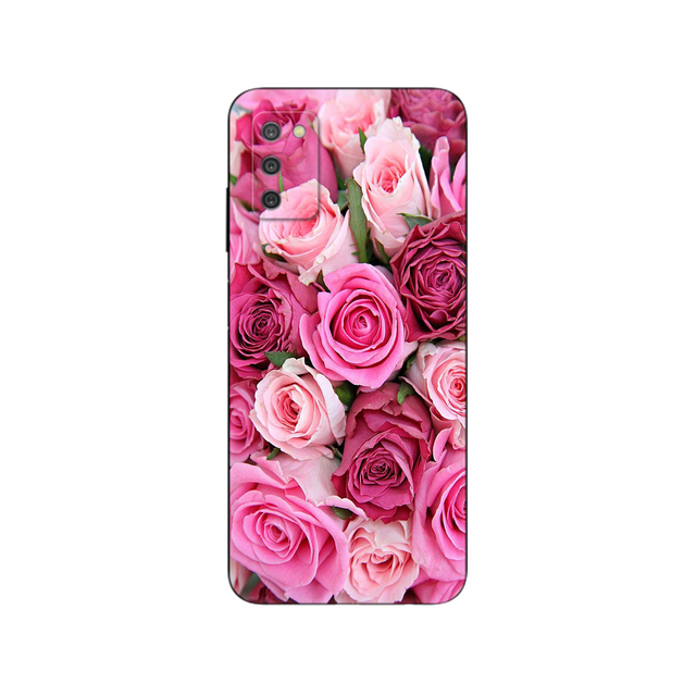 Samsung A03S Case Phone Back Cover For Samsung Galaxy A03s GalaxyA03s A 03s a037 Soft Silicon Case 6.5inch black tpu case