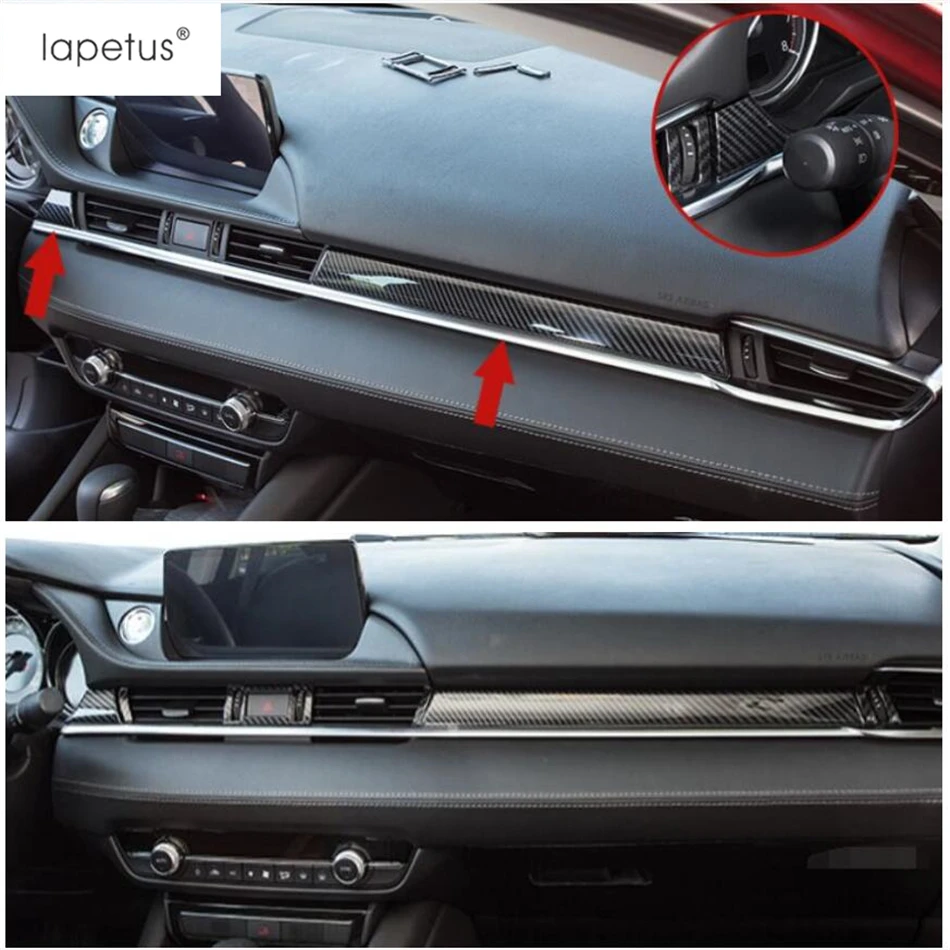 Аксессуары Lapetus подходят для Mazda 6 2019 2020 ABS центральный контроль приборной панели