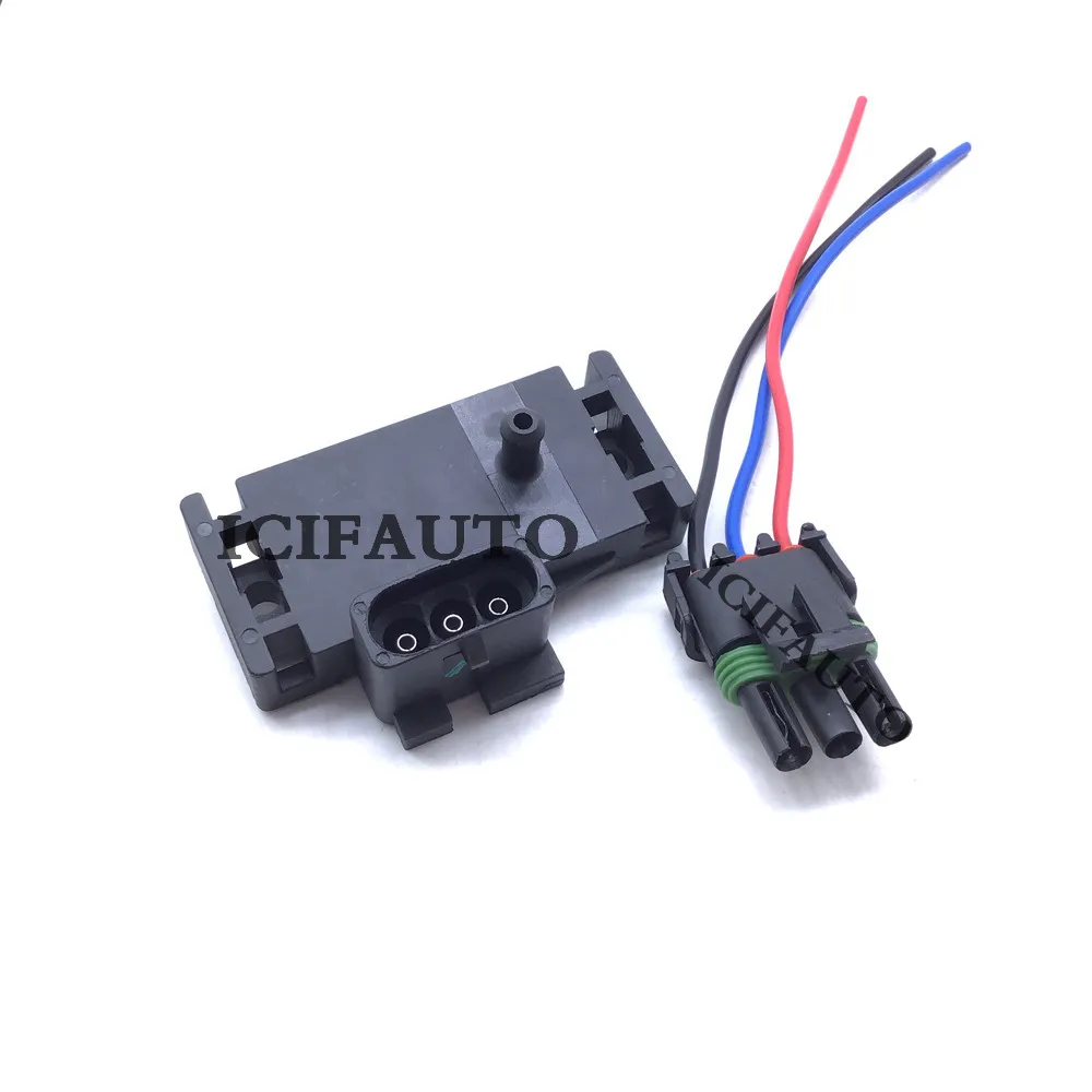 Spina Connettore Turbo Boost Sensore Map Per Opel Renault 21 Volvo 740 Gmc Chevrolet Buick Isuzu 1238572,7700267701,8160406090