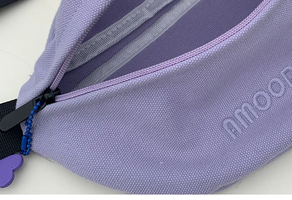 Yeqofcd Женская поясная сумка, чистый цвет, повседневный спортивный кошелек, нагрудный пакет, холщовая сумка-мессенджер, сумки на плечо для
