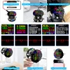 Color APP battery tester electronic load 18650 capacity monitor indicator discharge charge usb meter DC 12v power supply checker 6