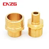 Brass Pipe Hex Nipple Fitting Quick Coupler Adapter 1/8  1/4  3/8  1/2  3/4  1 BSP Male to Male  Thread Water Oil  Gas Connector ► Photo 2/6