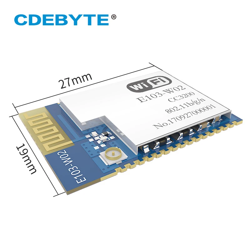 Wi Fi приемопередатчики CC3200 2 4 ГГц 100 мВт IPX PCB uhf беспроводной передатчик и приемник
