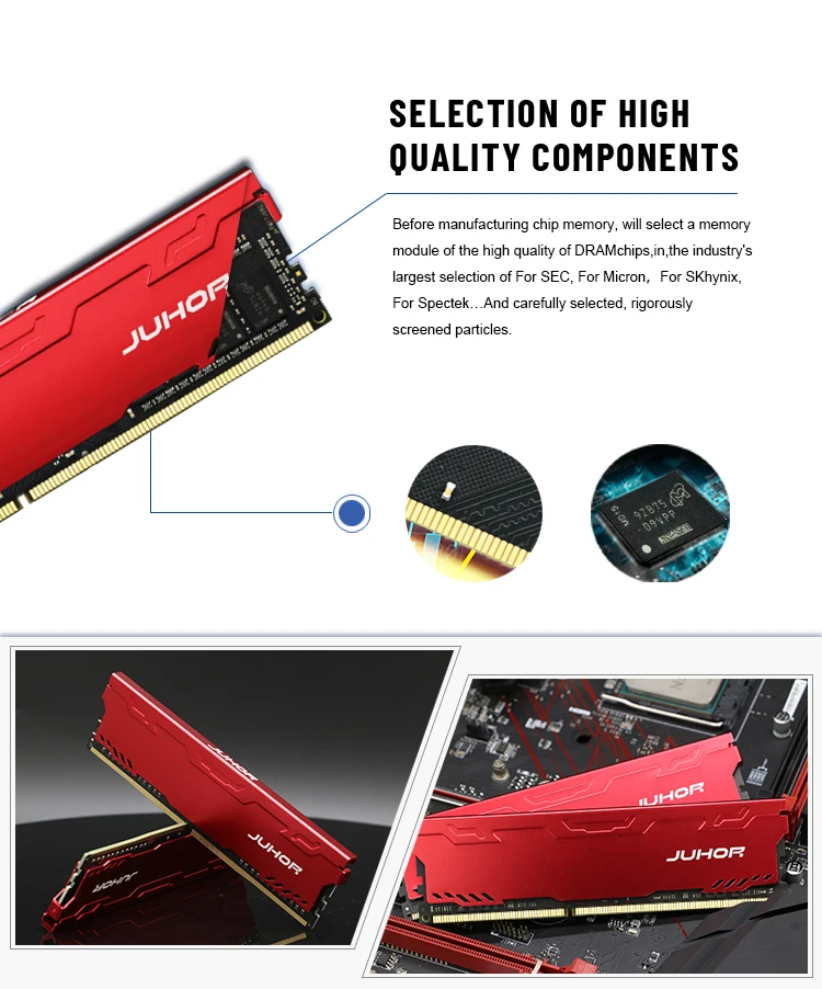 Memória Novo Dimm Ram Com Dissipador de Calor