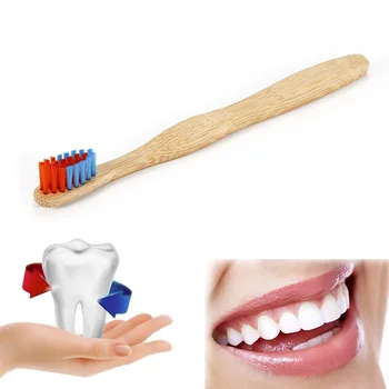 

1 Pcs New Natural Eco-friendly Bamboo Toothbrush Bamboo Handle Soft Bristles Wooden Dental Oral Care Toothbrushes Cleaning Tools