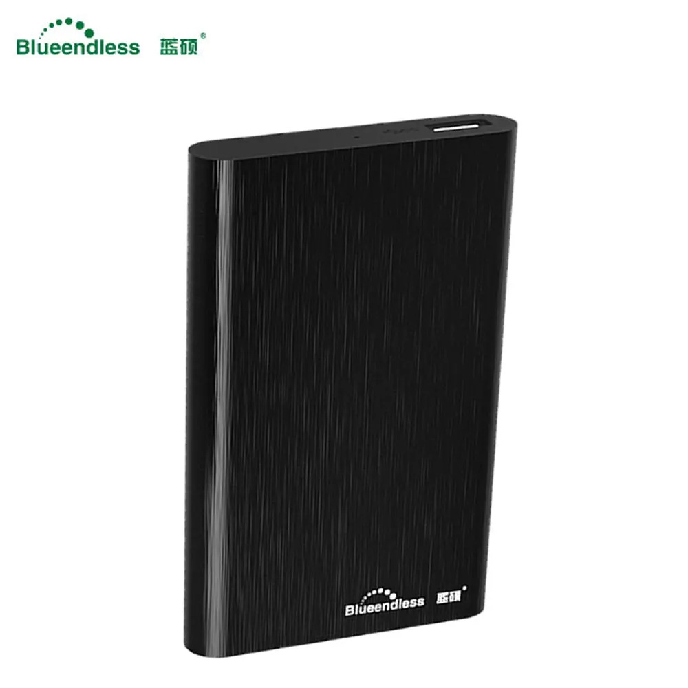 Blueendless Ультратонкий USB 3 0 160 Гб/250 ГБ/320 Гб/500 Гб/1 ТБ 2 5 дюйма HDD внешний диск для