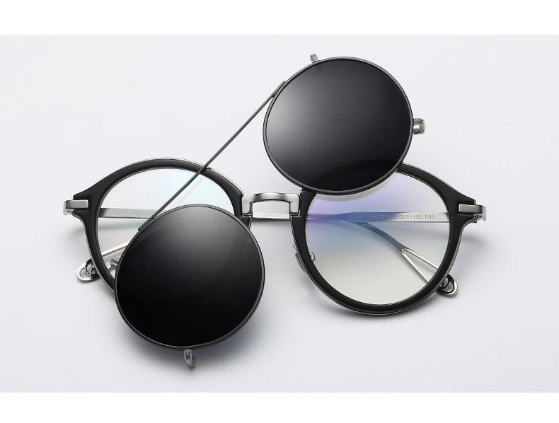 Fashion Polarized Round Sunglasses Women Mens Brand Designer Shades High Quality True color filter Mens Luxury Eyewear UV400