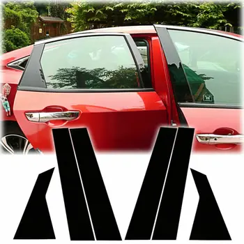 

Cover Window Pillar trim Trim Parts Decor For Honda Civic Sedan 10th 16-20 ABS