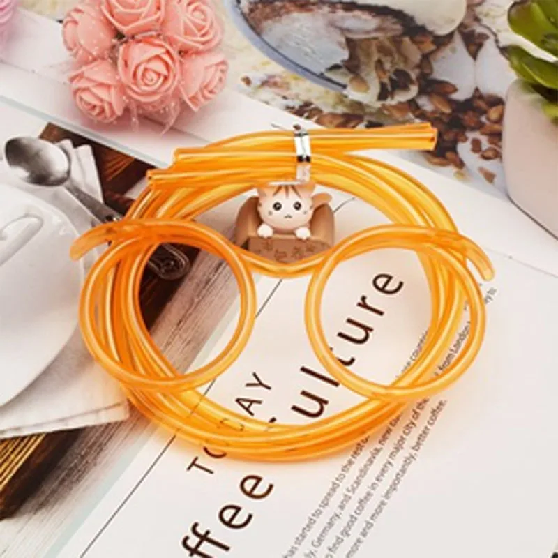  Funny Soft Drinking Straw Eye Glasses Novelty Toy Party Birthday Gift Child Adult DIY Straws Bar Accessories supplies (8)