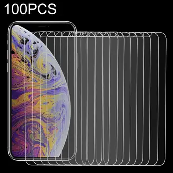 

100 PCS 9H 2.5D Tempered Glass Film for iPhone XS / X