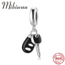 Новинка, очаровательные бусины-подвески из стерлингового серебра 925 пробы с изображением машины мечты, браслет Pandora, подвеска «сделай сам», ювелирные изделия