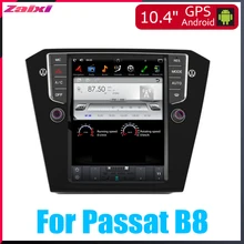 TBBCTEE мультимедиа для Android gps для Volkswagen VW Passat B8~ радио вертикальный автомобильный сенсорный экран в стиле Tesla экран радио видео USB dab