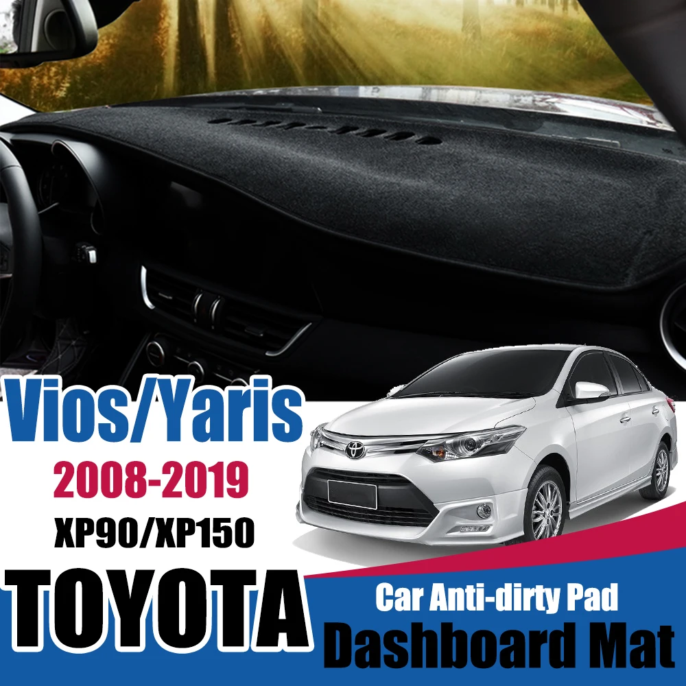 Зонт приборной автомобильные аксессуары для Toyota Vios Yaris об этом Soluna 2008 ~ 2019 XP90 XP150