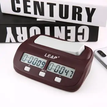 

2020 Professional Compact Digital Chess Clock Count Up Down Timer Electronic Board Game Bonus Competition Master Tournament free