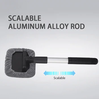 

Car Front Windshield Defogging Retractable Brush Window Defog Cleaning Brush Dust Duster To Wipe The Car Tnterior Sweeping Dust