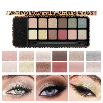 

12 Color Matte Eyeshadow Palette Colorful Shimmer Eye shadow Palette Highlighter Make up Pigment Cosmetic Make up Palette