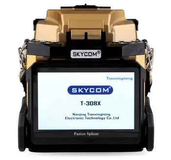 

New Model Portable ARC Fusion Splicer T-308X for SM & MM Fiber