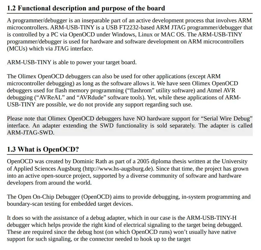 ARM-USB-TINY-H INFO 2