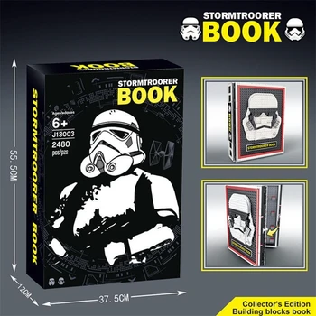 

2020 NEW Star Wars Stormtroopere Book Building Blocks Bricks Fit Lepining Starwars Stormtroopere Collect Book