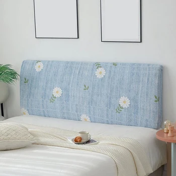 

Modern Floral Headboard Cover High Elastic All-inclusive Bed Head Cover Dust Cover Bed Head Back Protective Cover Dust Protector