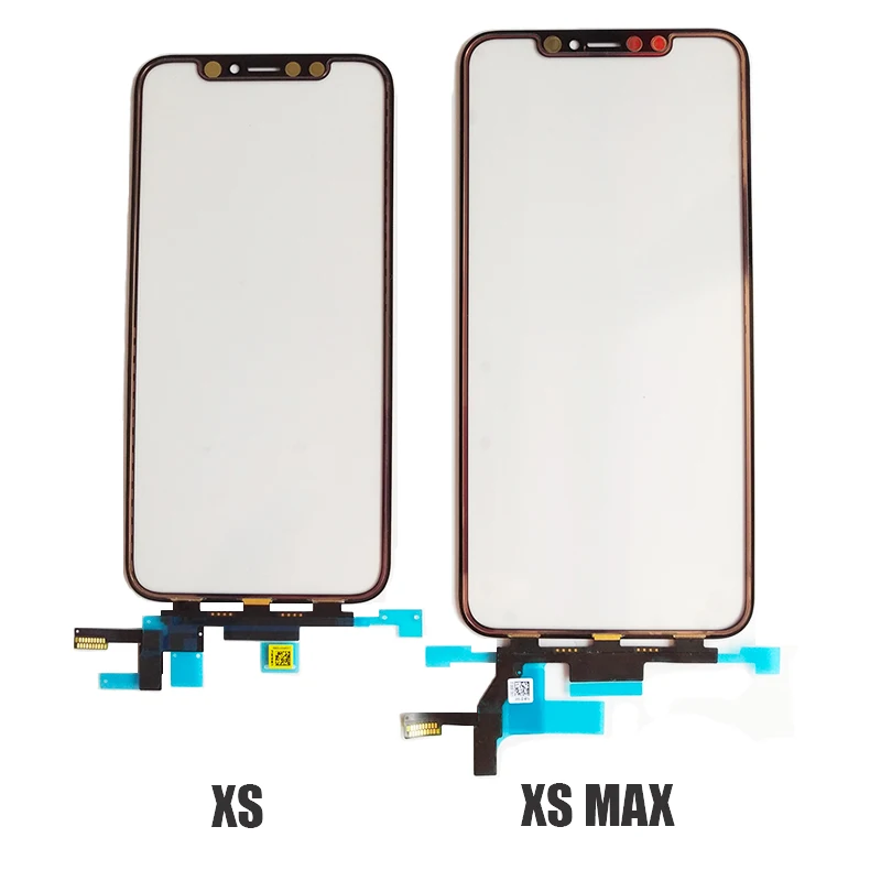 Для iPhone XS MAX oled-экран стекло передней панели с сенсорным TP гибкий кабель ОСА пленка установленная Replce Запасные детали ЖКИ