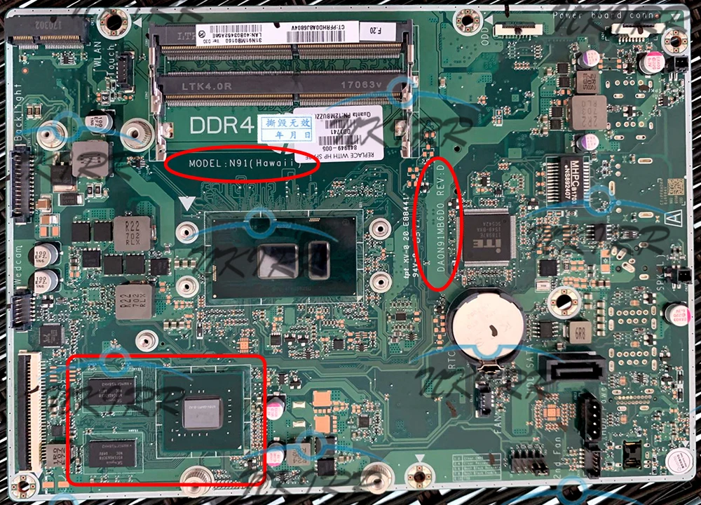 Da0n91mb6d0 N91 848949 005 848949 605 848949 009 I3 6100u 920mx 2g Motherboard For Hp Aio 24 E 20 C 22 B 24 G 24 Ea030 24 G227c Motherboards Aliexpress