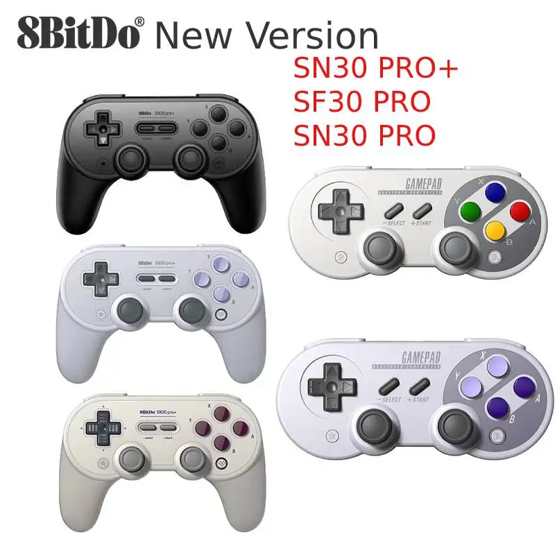 Новый 8 битдо SN30 pro Plus/SF30 Pro геймпад для Windows/Android/macOS/Nintendo Переключатель джойстик