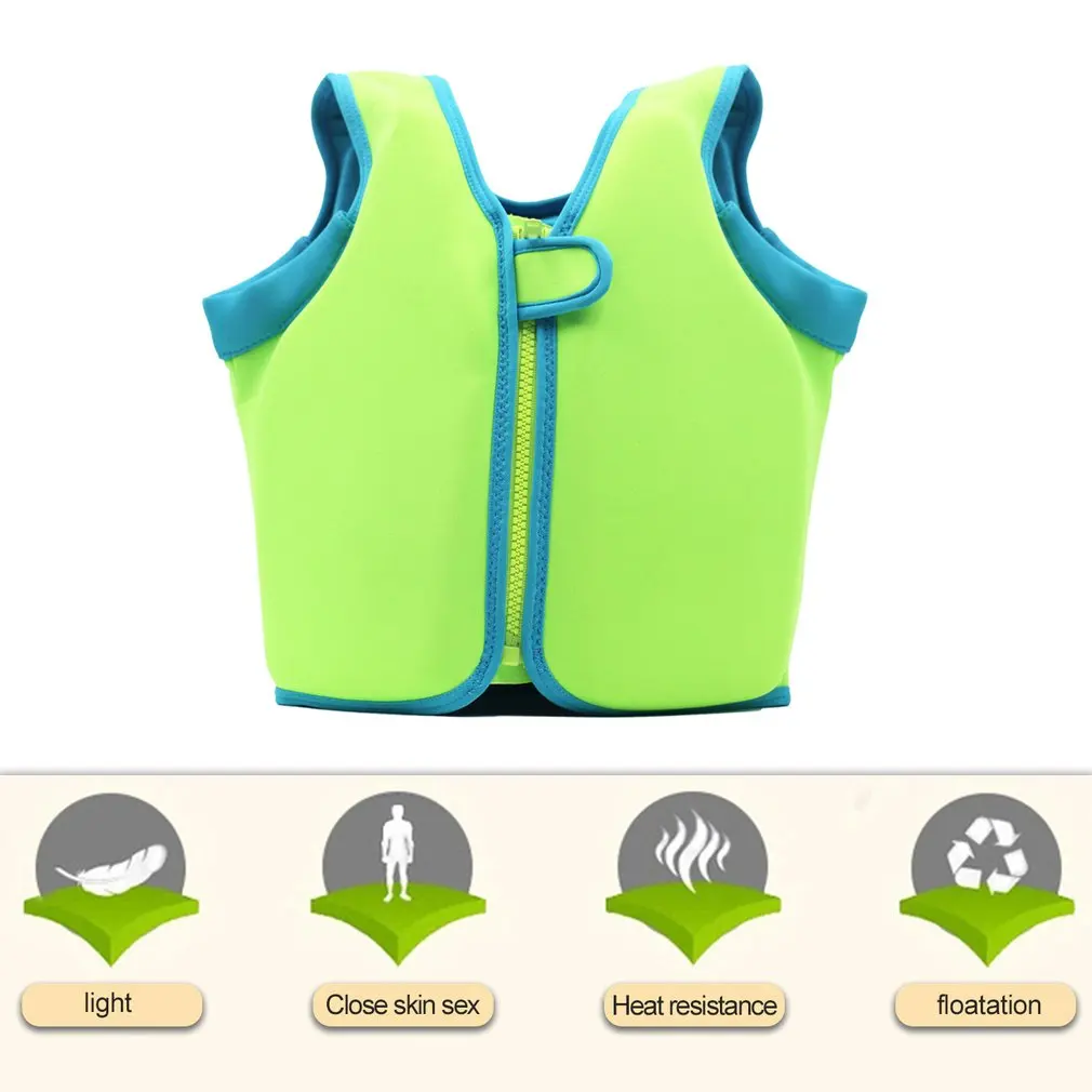 Details about   Professional Children Life Waistcoats Inflatable Swimming Life Foam Life Jacket 