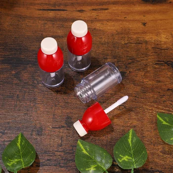 

1 Bag/10pcs Empty Lip Gloss Bottles Plastic Durable Lightweight Lip Glaze Bottles for Women Female
