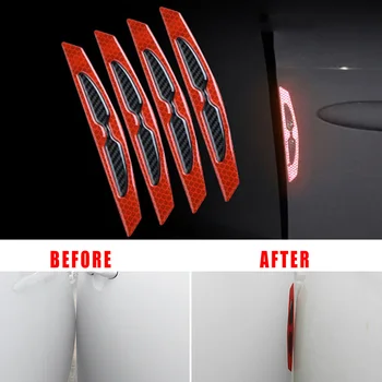 

Accessories Sticker Strips Door Universal Epoxy 16*2.3cm 4pcs Car Safety