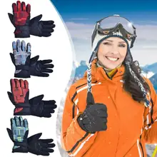 AOTU лыжные перчатки женские зимние водонепроницаемые перчатки для сноуборда и скалолазания