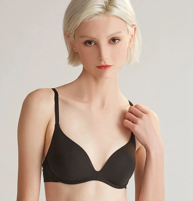 

Sport Yoga Bra Push Up Seamless Wire Free Vest Underwear Comfortable Sexy Gathered Ladies Bra Solid Female Bralette