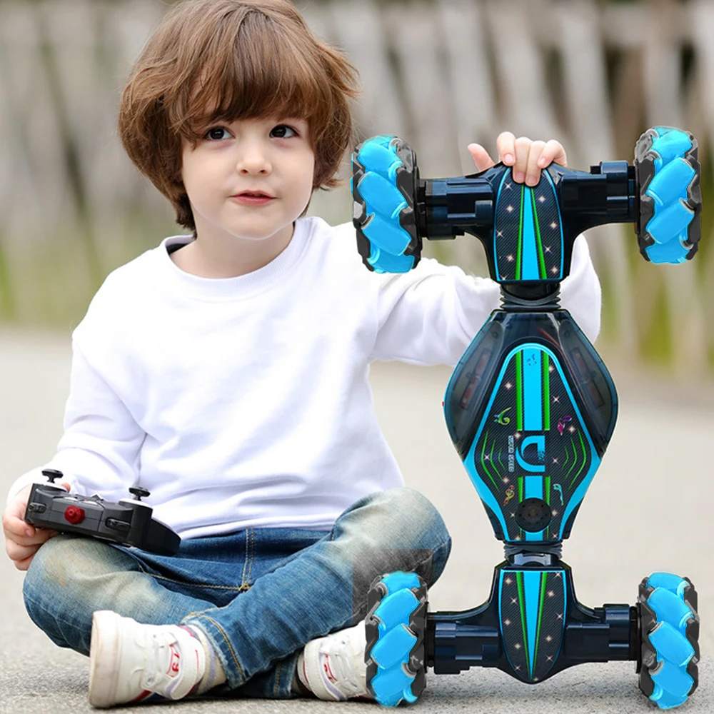 

1:16 42CM Remote Control Stunt Car 4WD Gesture Sensing Twisting Off-Road Vehicle Drift Car 2.4GHz Driving Toy Gifts For Child