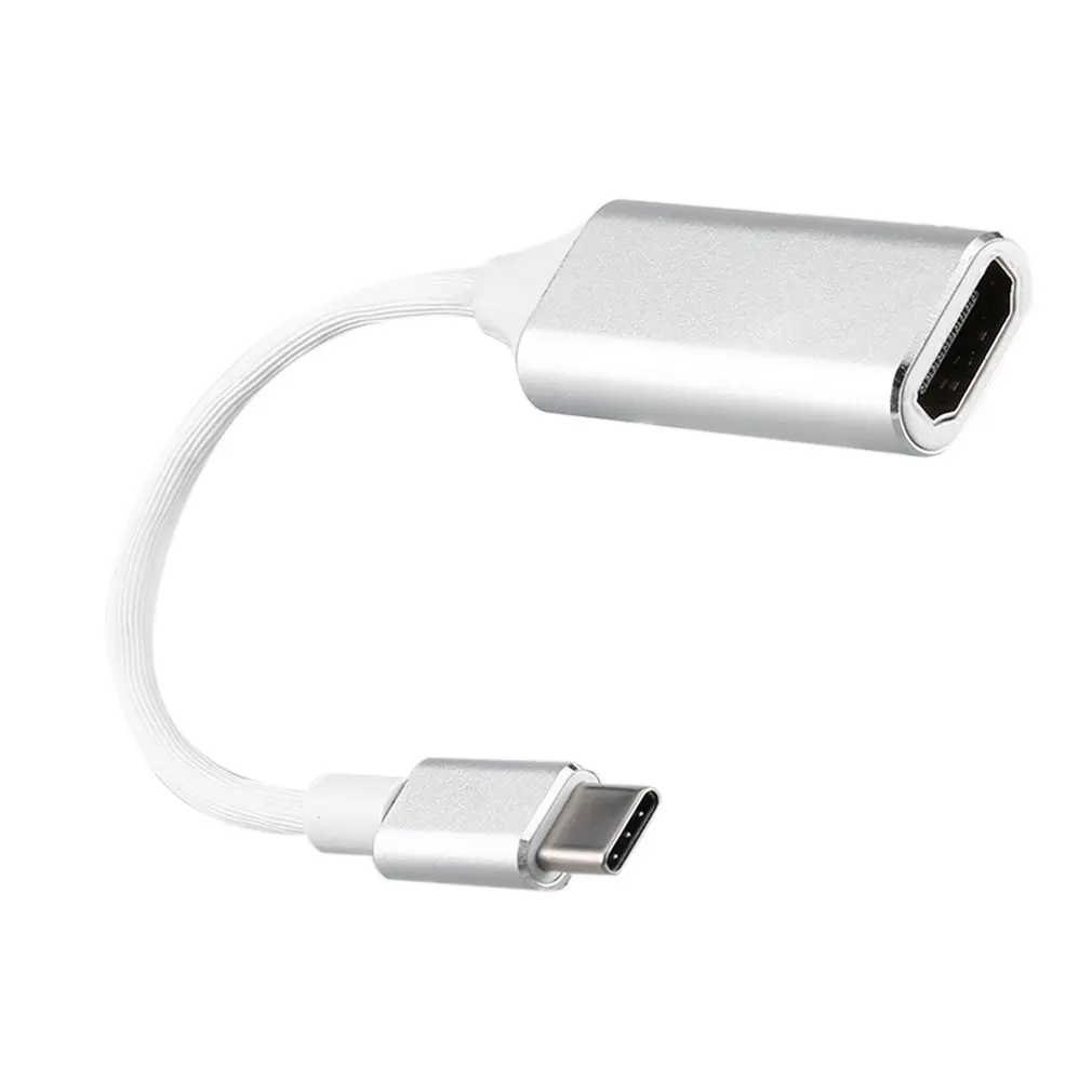 4k Ultra HD USB 3,1 USB-C type C к HDMI HDMI-A F-адаптер HDTV ключ Кабельный адаптер-переходник для MacBook для Lumia950XL