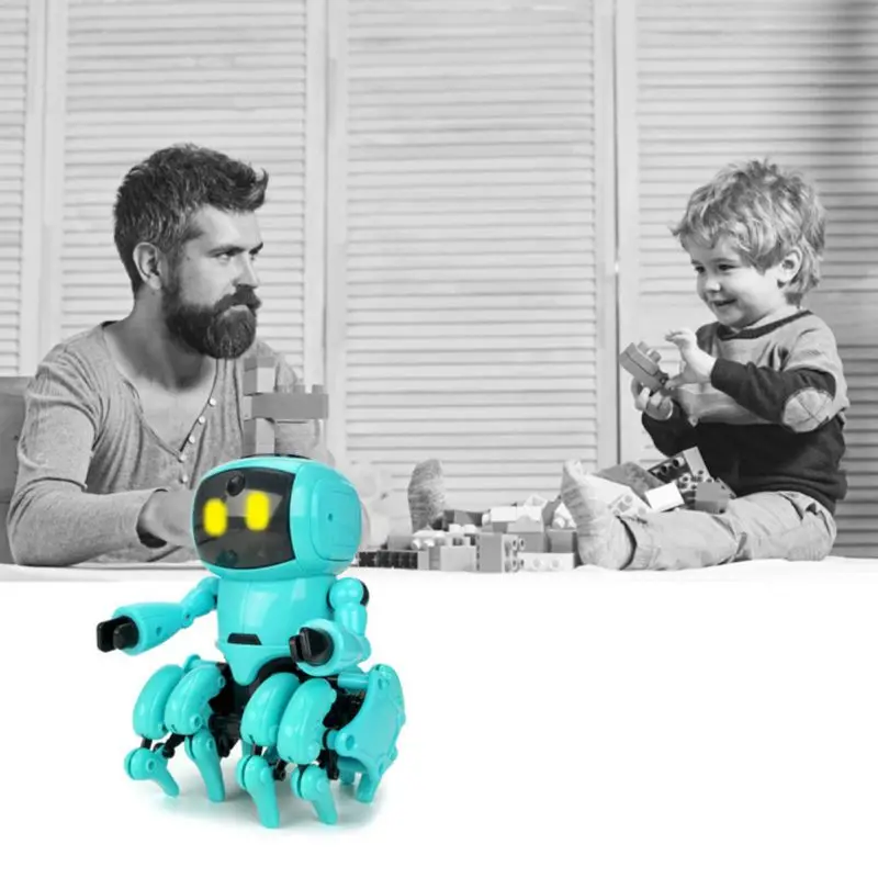 Интеллектуальный индукционный робот DIY электрические следящие роботы с датчиком жестов Избегайте