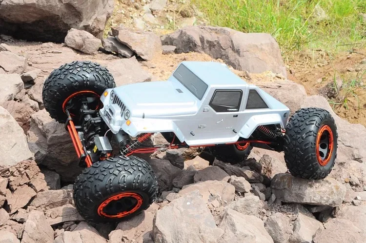 HSP 1/8 четырехколесный руль 94880 94880T2 Электрический привод 4X4 внедорожный двойной RC540 Размер Двигатель Рок трек ЖК дистанционное управление