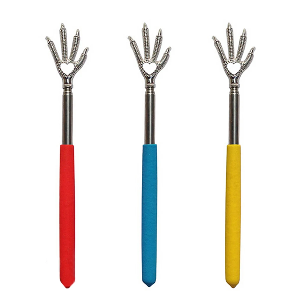 Portable Adjustable Convenient bear claw telescopic the ultimate stainless steel massage back scratcher extendable